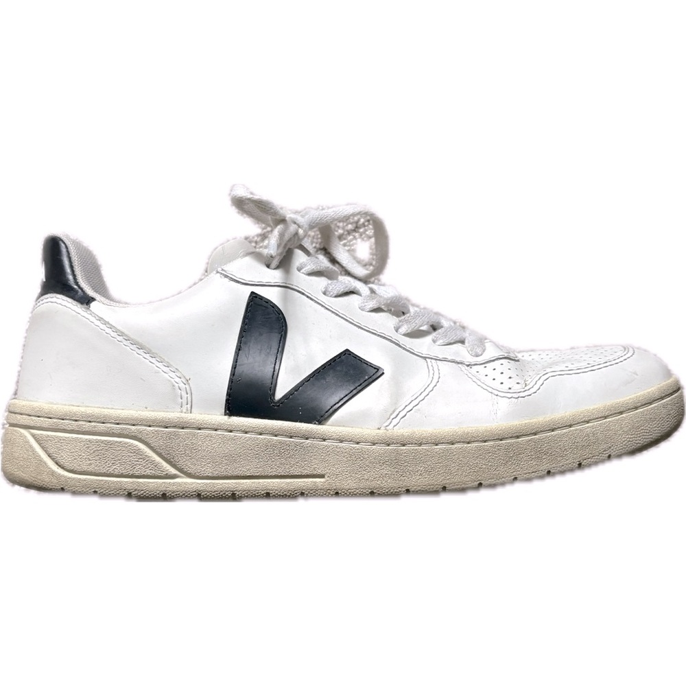 Mens Veja Shoes Black & White 10 43